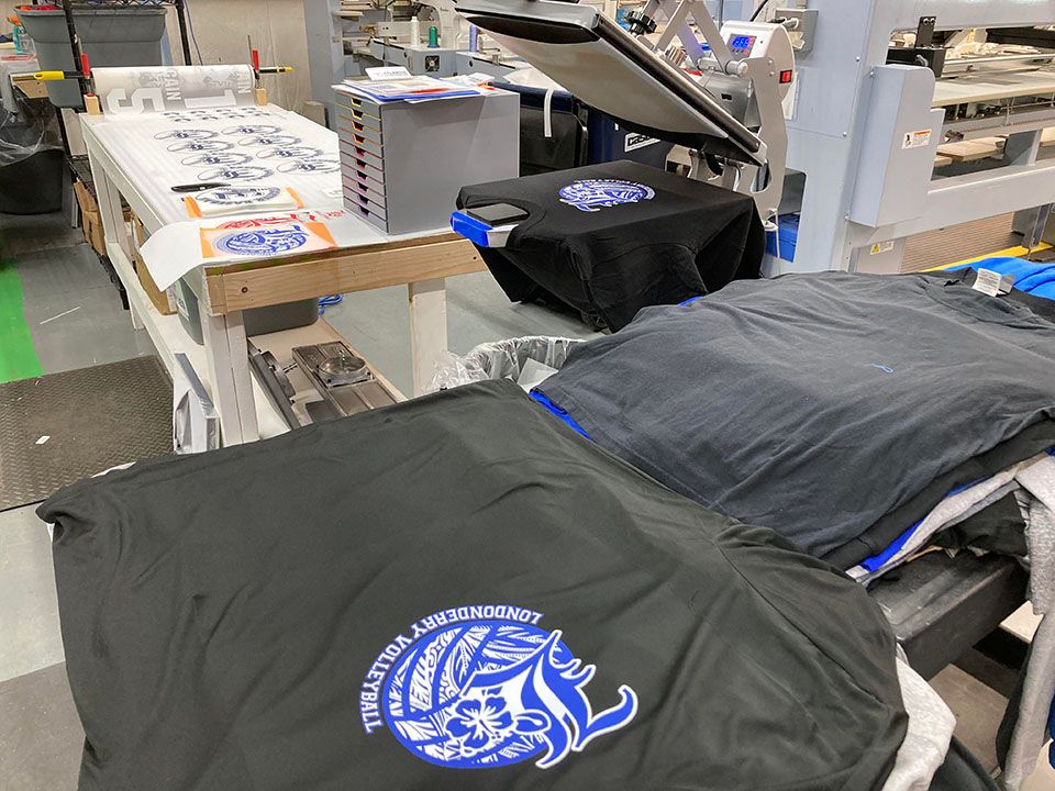 Direct-to-film DTF printing for custom team apparel