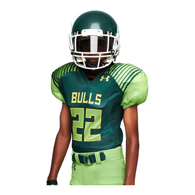 youth football uniforms under armour